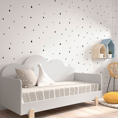 PAPEL PINTADO de la habitación del bebé, MURAL de pared moderno, decoración  CANDY, papel pintado de pared impermeable de caramelo brillante estético  personalizado -  México