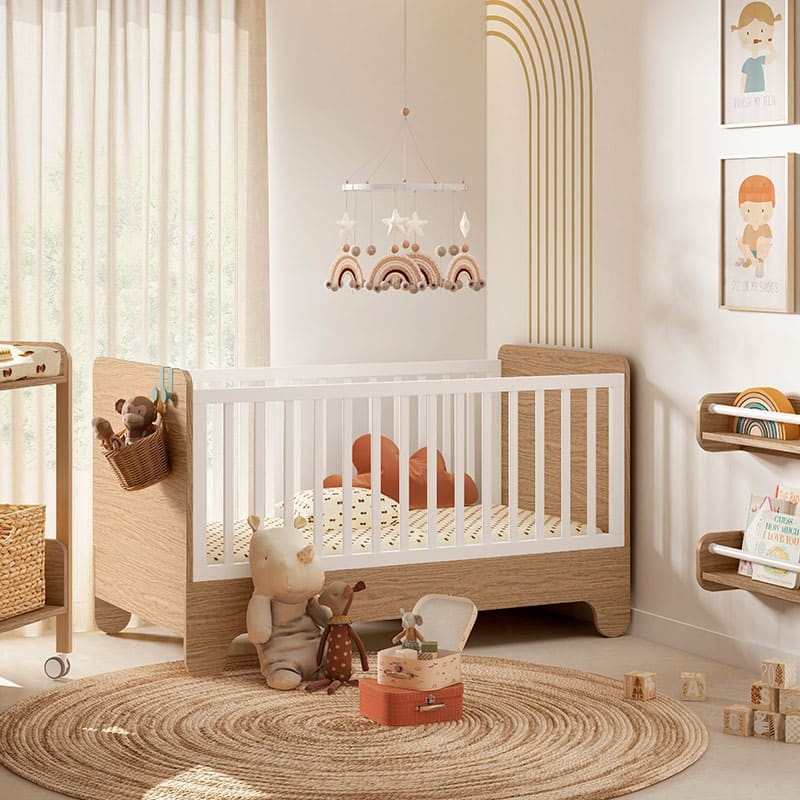 Cuna para bebé Elemental de Muebles ROS - Mobiliario infantil