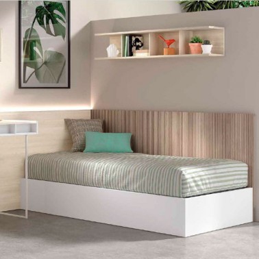 Cama con arcon horizontal