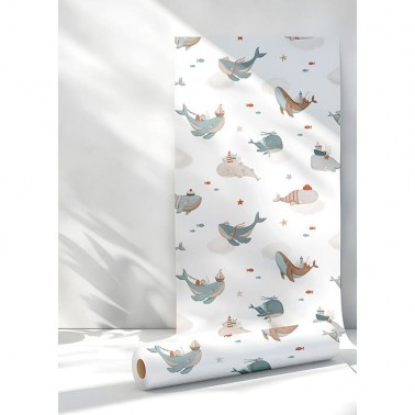 Papel pintado Ballenas