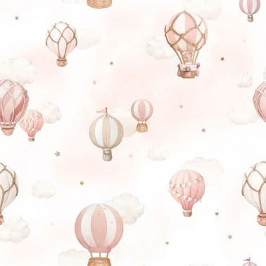 Papel pintado Globos Rosa