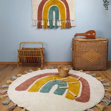 Alfombra infantil Rainbow Multi