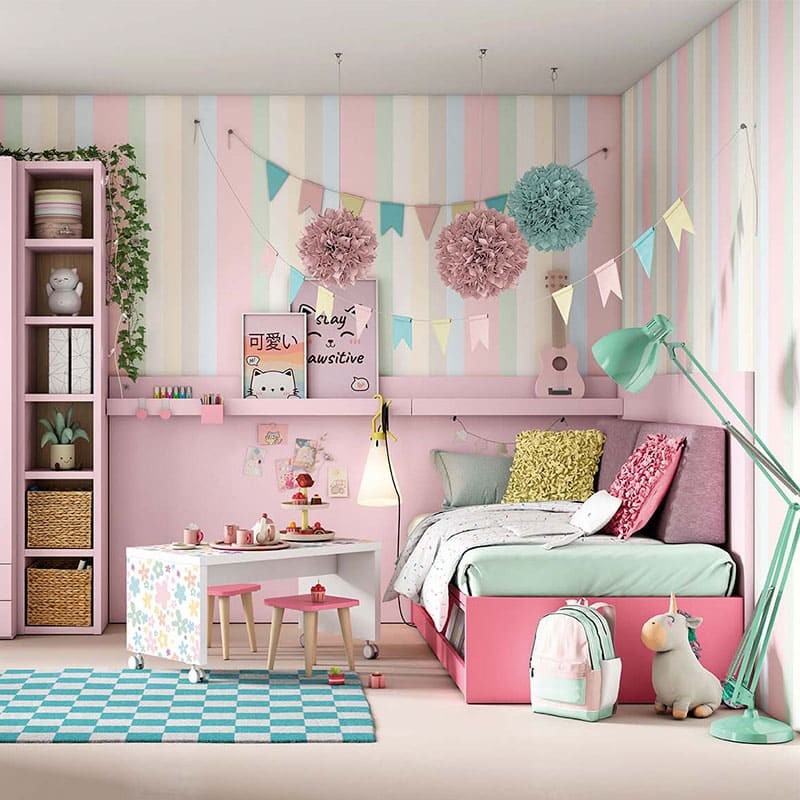 Papel de pared Raya Kawaii