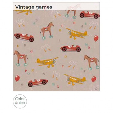 Papel de pared Vintage Games