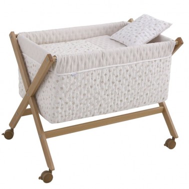 Minicuna tijera Branch Beige